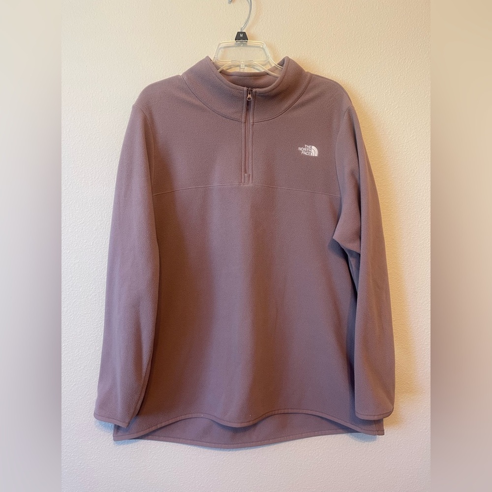 NWOT North Face Women’s 1/4 zip fleece 1X